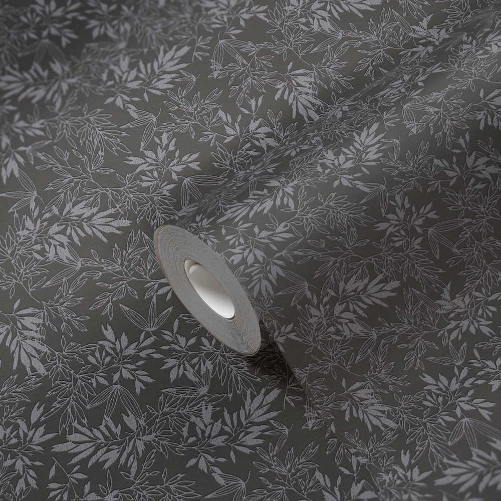 Attractive 2 - Delicate Leaves botanical wallpaper AS Creation    
