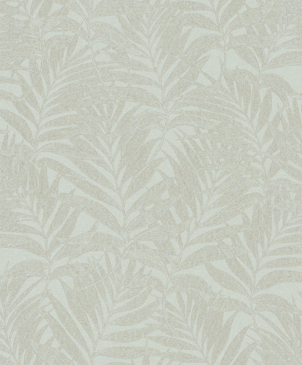 Habitat - Leaves botanical wallpaper Marburg Roll Green-Beige  34003