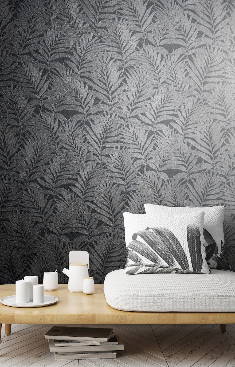 Habitat - Leaves botanical wallpaper Marburg    