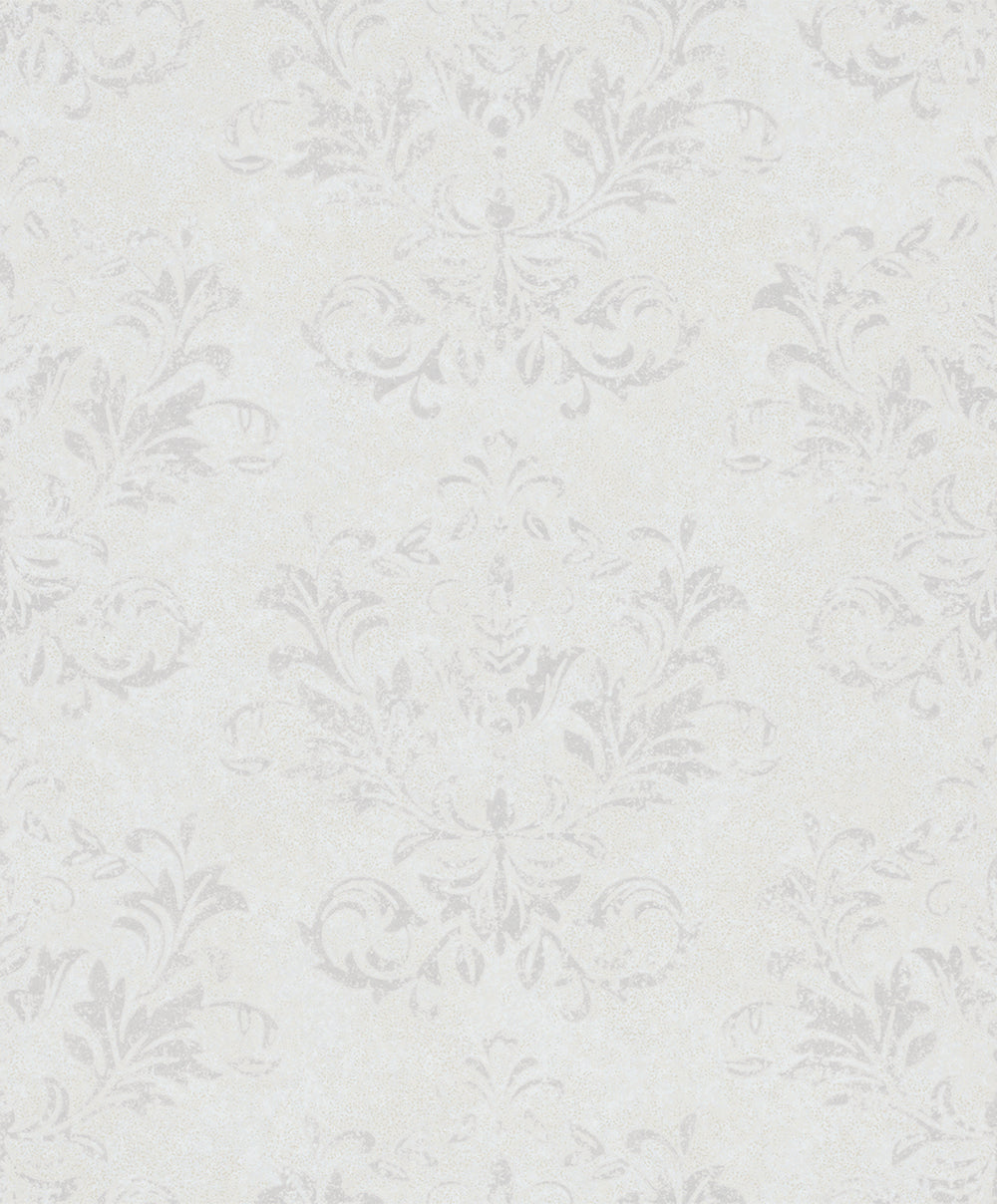 Habitat - Baroque Motif damask wallpaper Marburg Roll Beige-Grey  34012