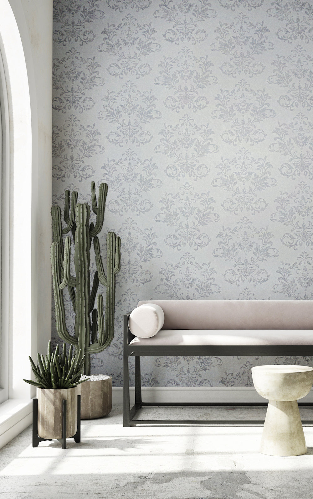 Habitat - Baroque Motif damask wallpaper Marburg    