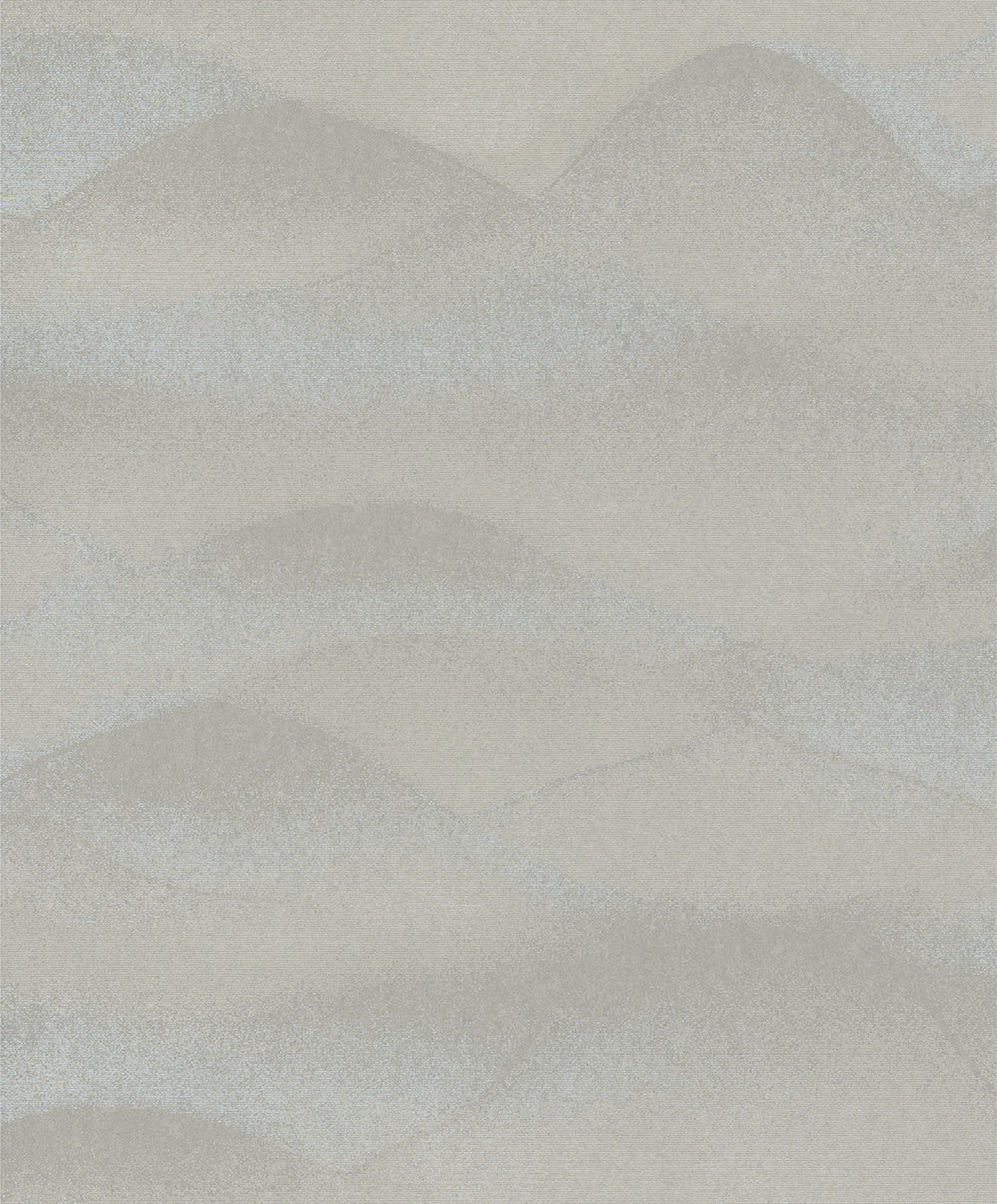 Habitat - Waves geometric wallpaper Marburg Roll Beige-Grey  34016