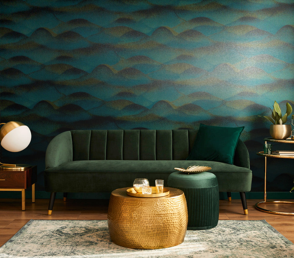 Habitat - Waves geometric wallpaper Marburg    