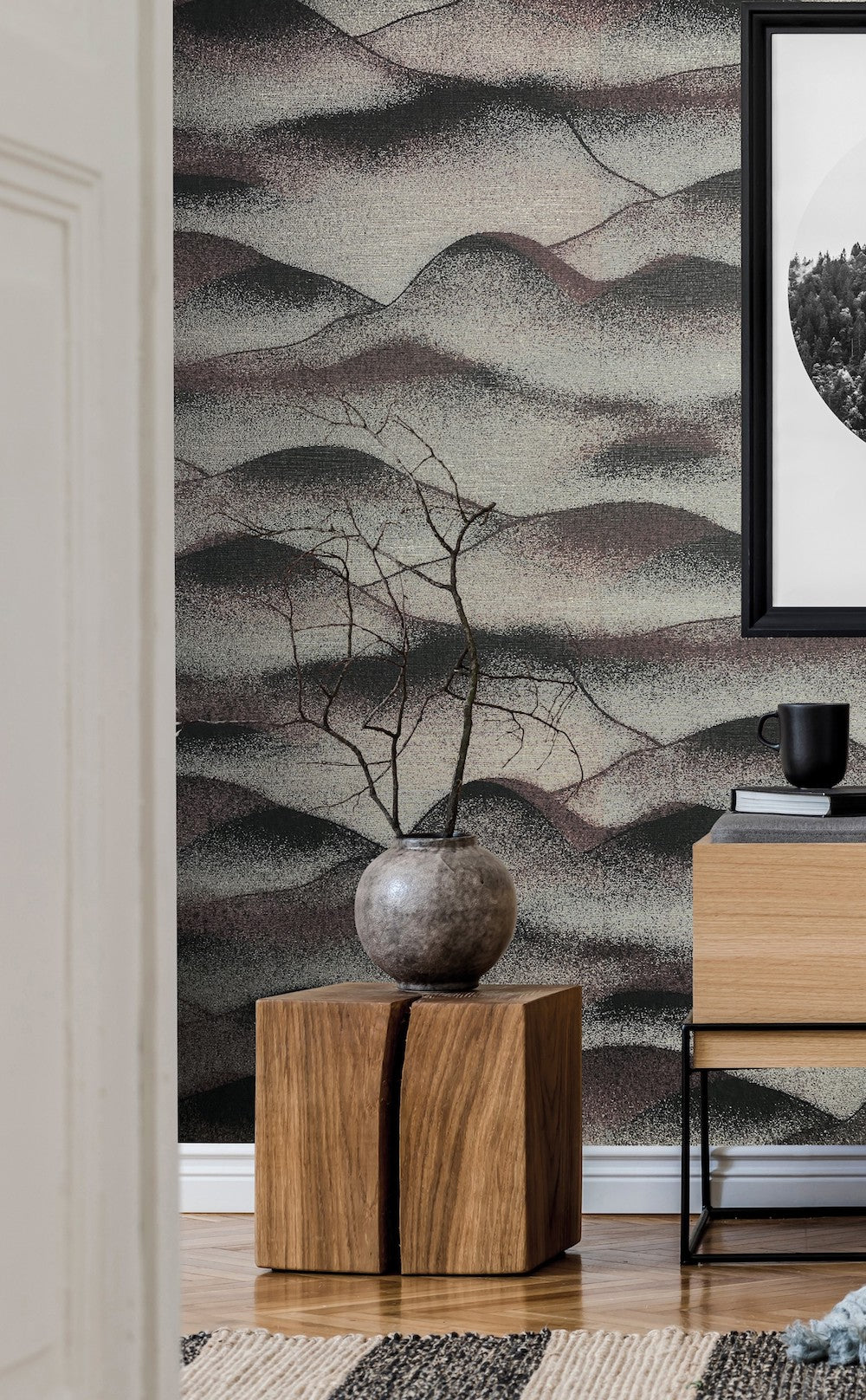 Habitat - Waves geometric wallpaper Marburg    