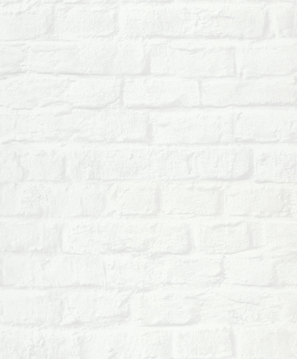 Loft Superior - Sculpted Brick industrial wallpaper Marburg Roll White  34165