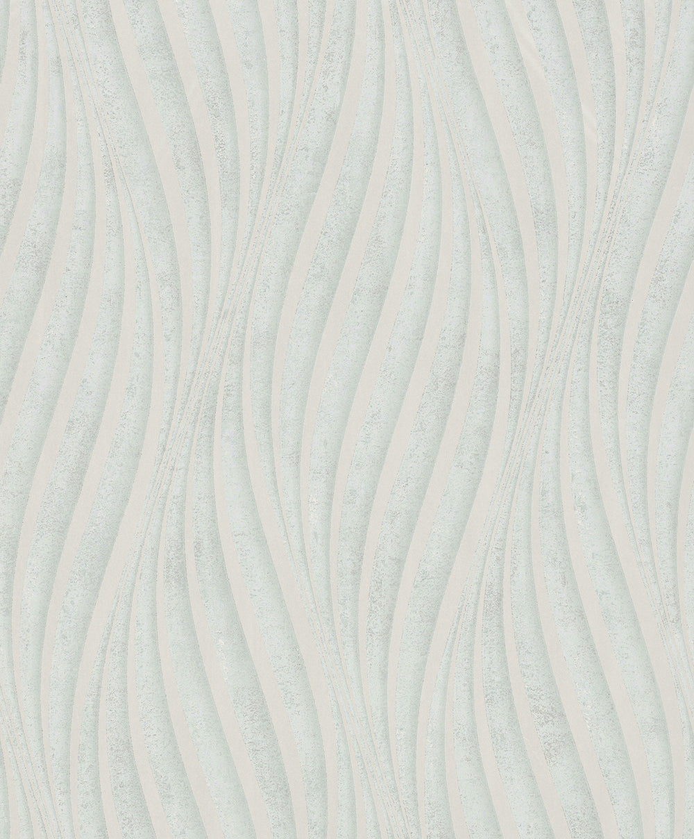 City Glow - Tranquil Tides geometric wallpaper Marburg Roll Light Blue  34260