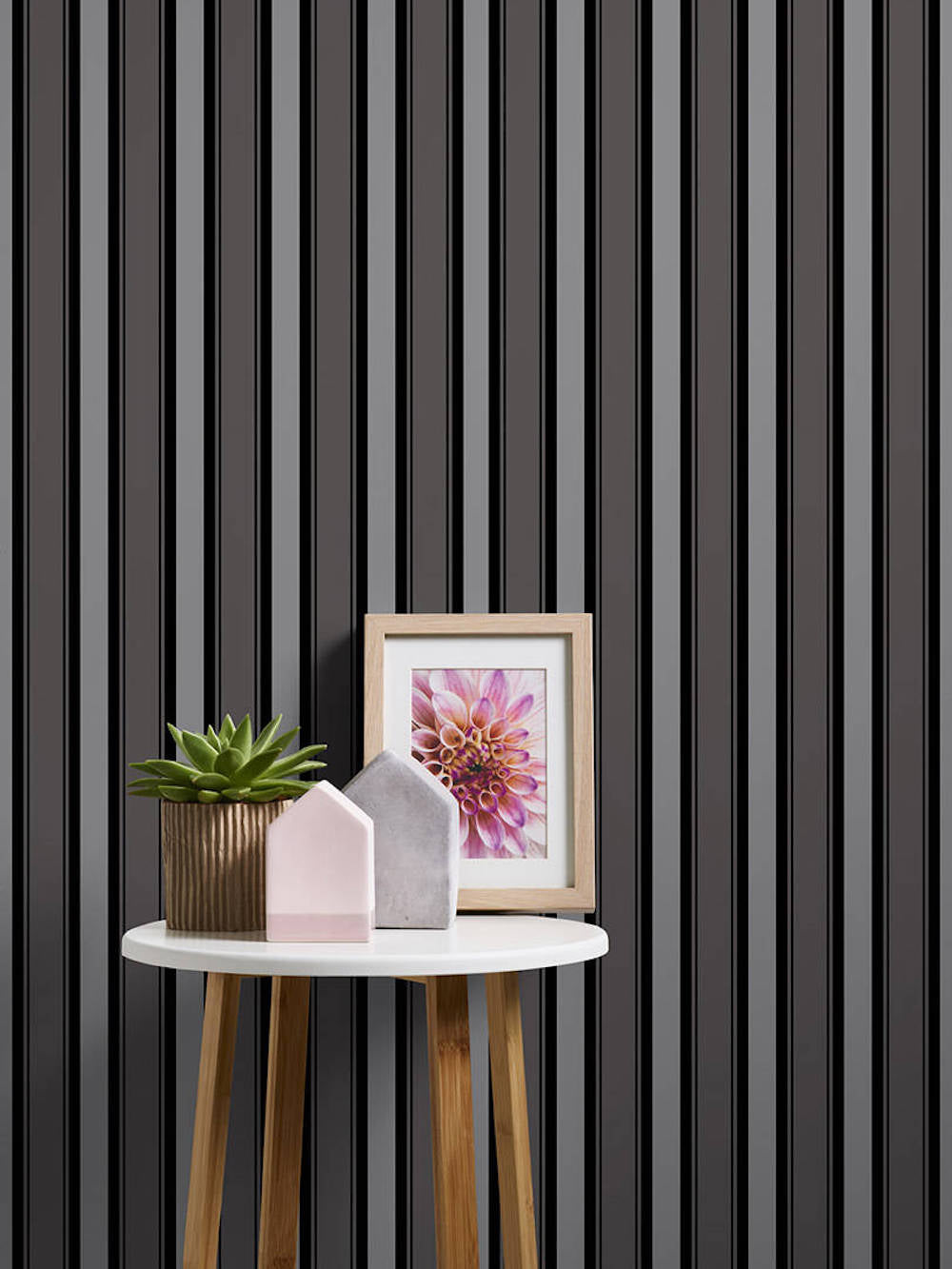 Bude 2.0 - Glitterati Stripe stripe wallpaper AS Creation    
