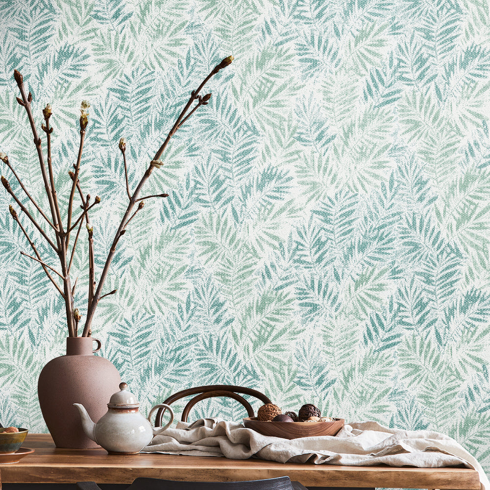 Metropolitan Stories 3 - Miami Leaves botanical wallpaper AS Creation    