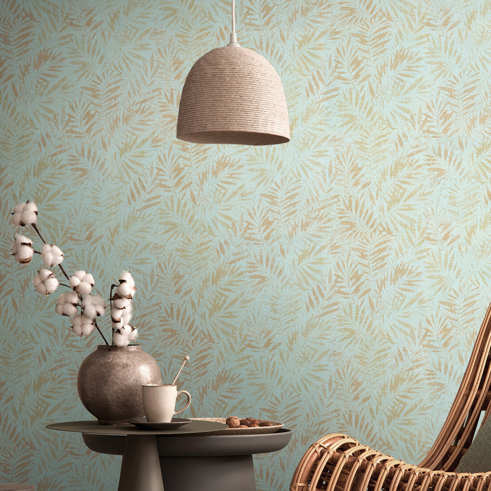 Metropolitan Stories 3 - Miami Leaves botanical wallpaper AS Creation    