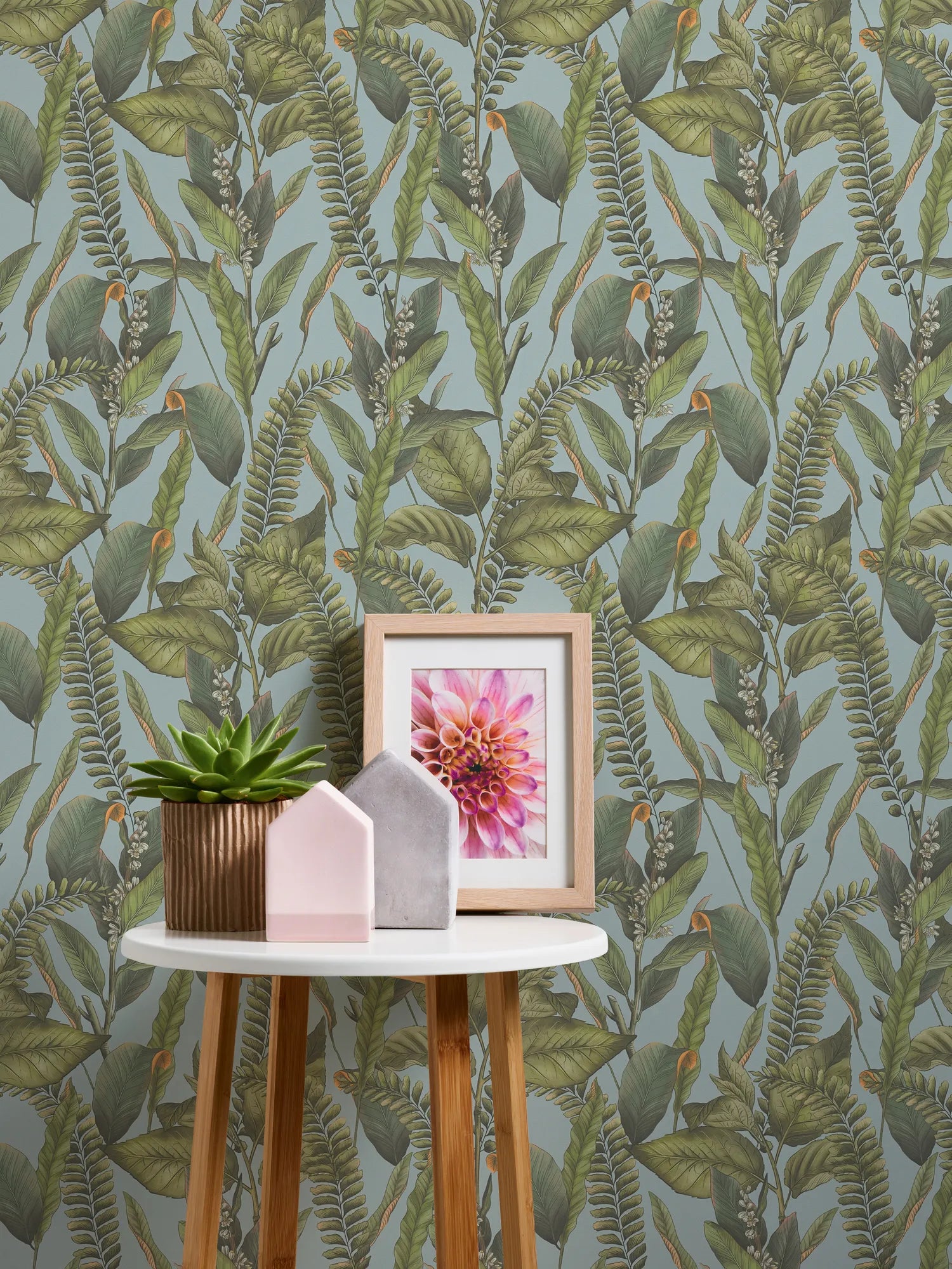 Drawn Into Nature - Foliage botanical wallpaper AS Creation