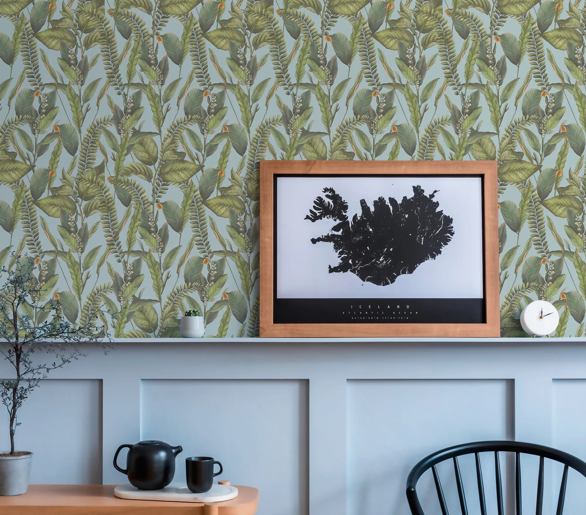 Drawn Into Nature - Foliage botanical wallpaper AS Creation