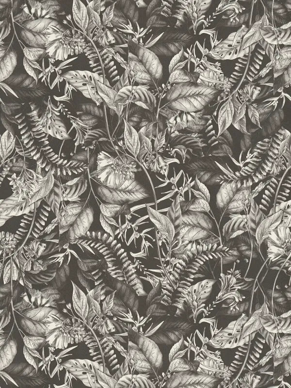 Drawn Into Nature - Dancing Nature botanical wallpaper AS Creation