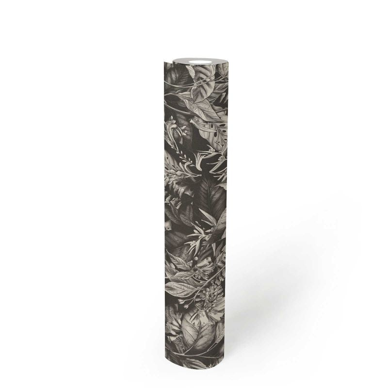 Drawn Into Nature - Dancing Nature botanical wallpaper AS Creation