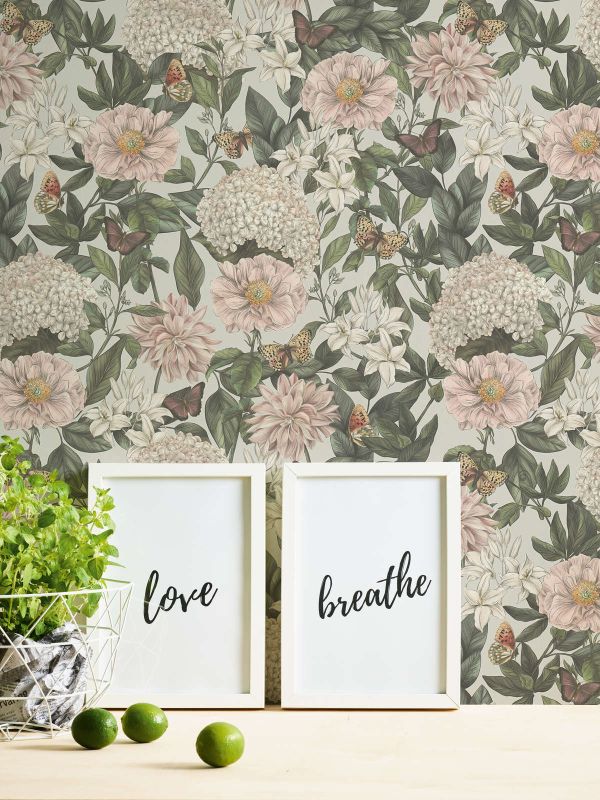 Drawn Into Nature - Flower Poetry