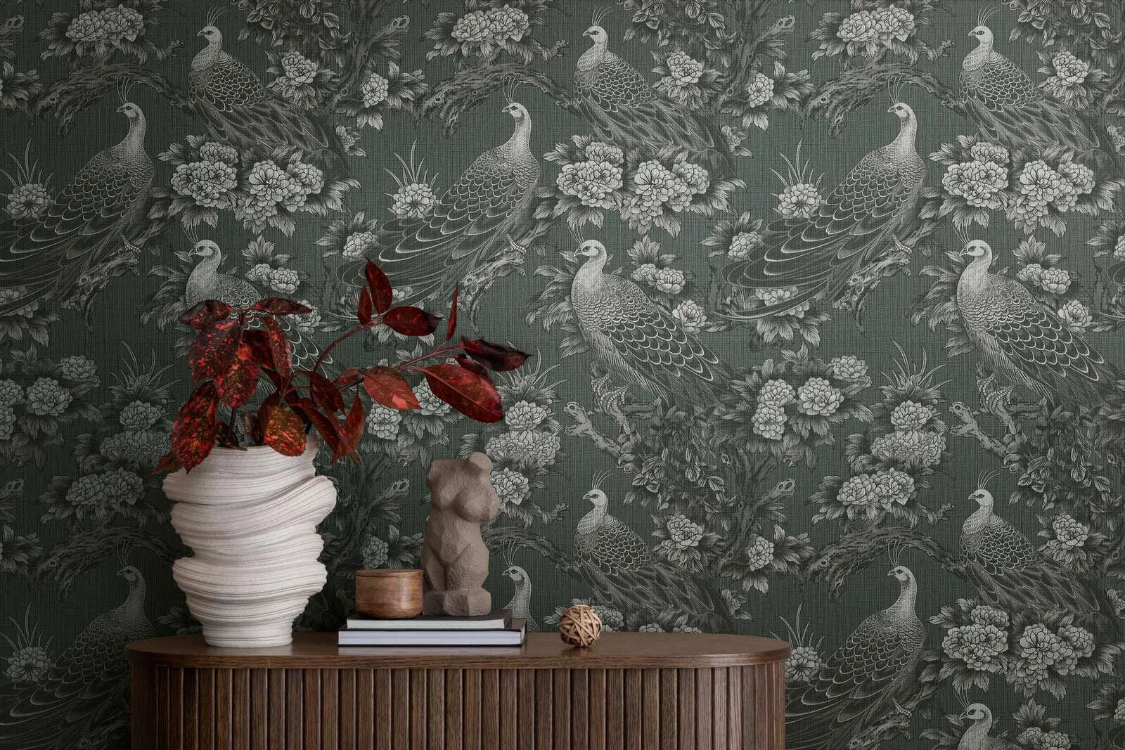 Michalsky 6 - Aviary art deco wallpaper AS Creation