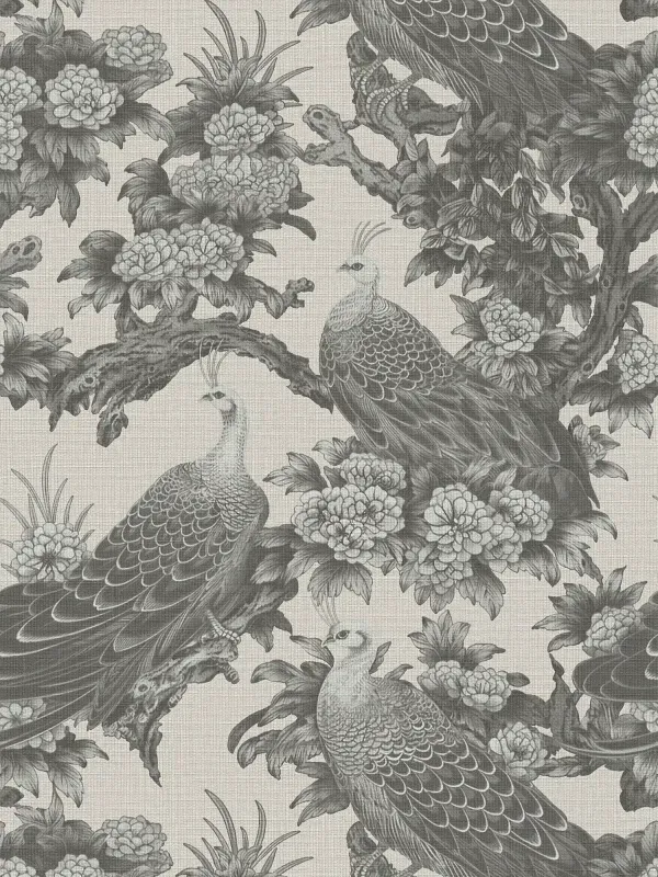 Michalsky 6 - Aviary art deco wallpaper AS Creation Roll Grey 399823