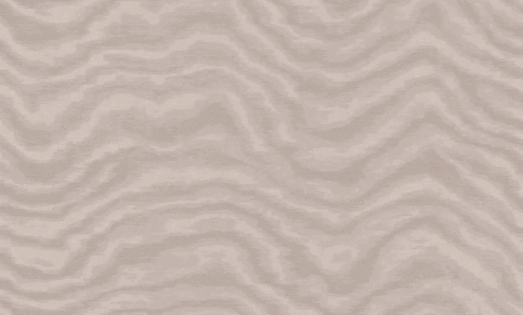 Aura - Moire textile wallpaper Parato Roll Brown 42234