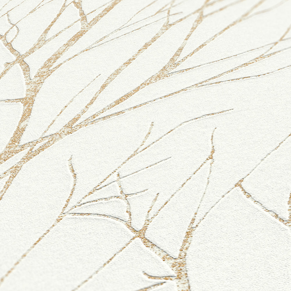 Attractive 2 - Tree Motif botanical wallpaper AS Creation    