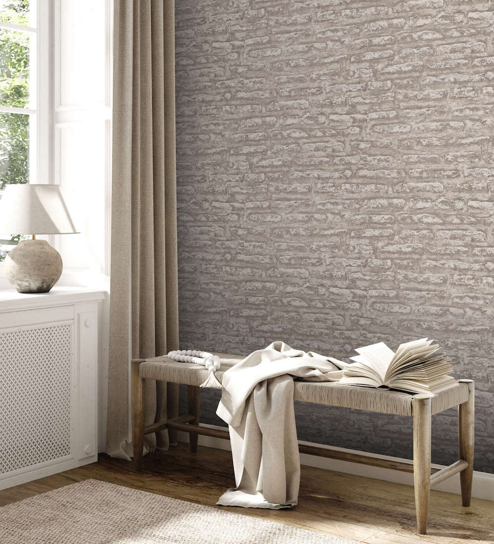 Attractive 2 - Distressed Brick industrial wallpaper AS Creation    