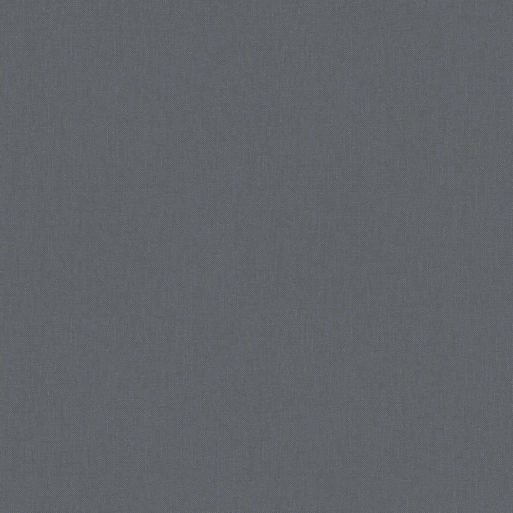 Terra - Soft Linen Look plain wallpaper AS Creation Roll Dark Grey  211774