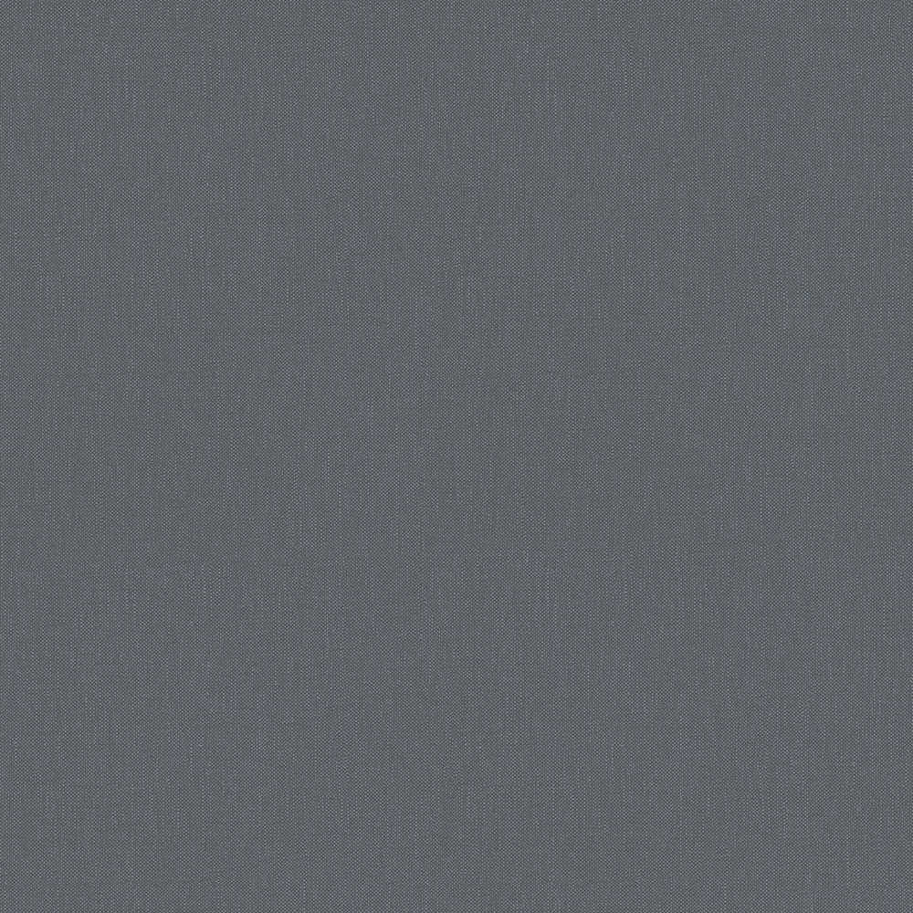 Terra - Soft Linen Look plain wallpaper AS Creation Roll Dark Grey  211774