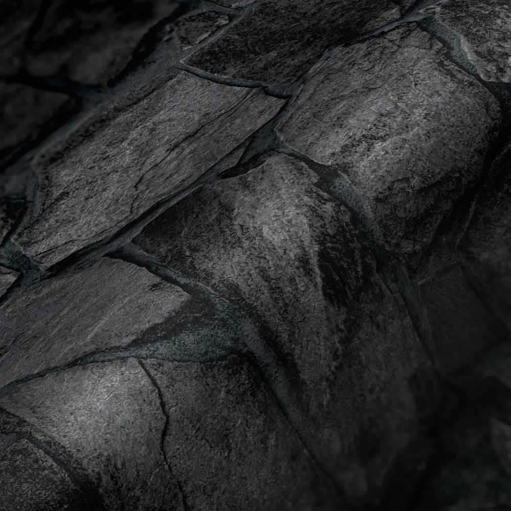 Terra -  Crazy Pavers Wall industrial wallpaper AS Creation    