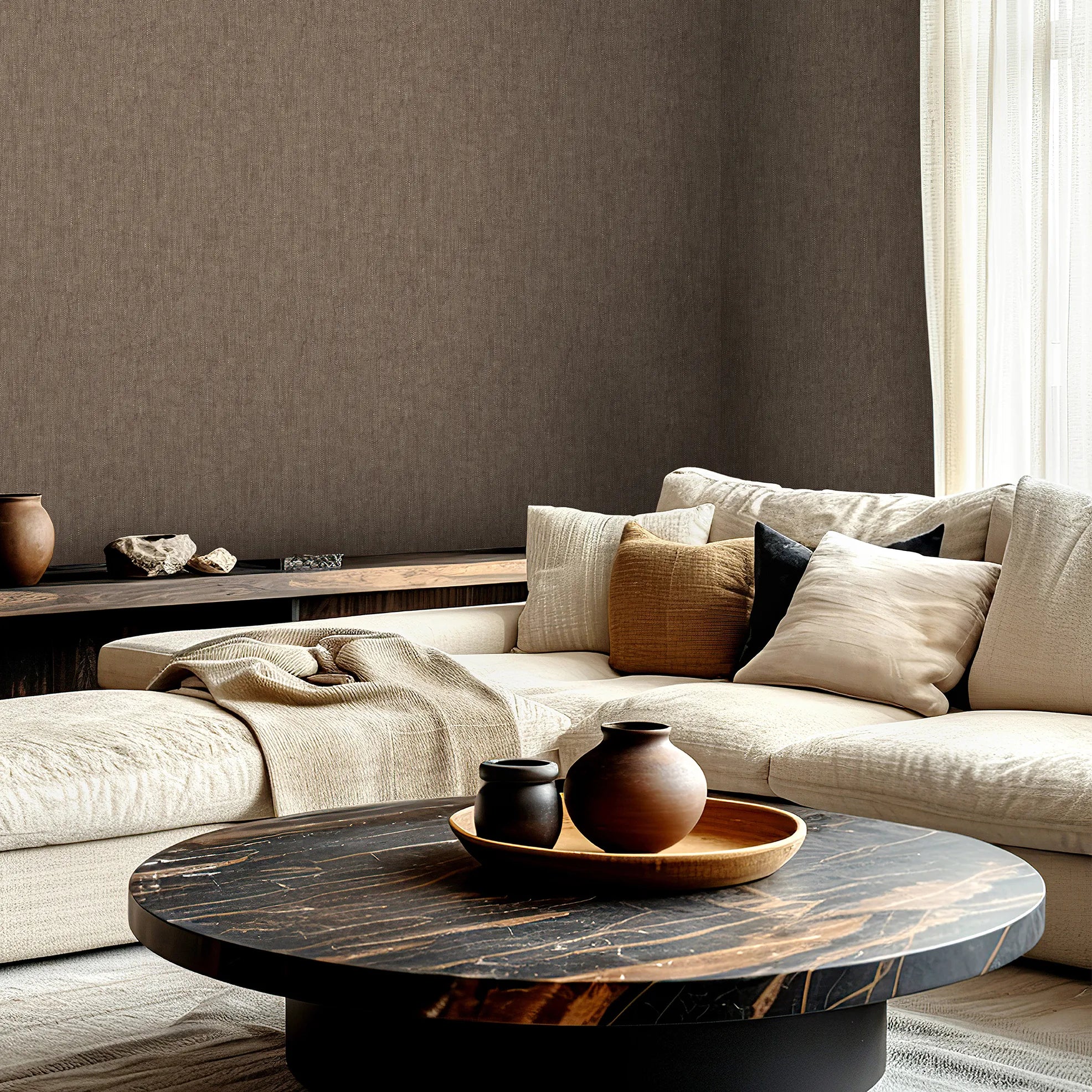 Raku - Malea plain wallpaper Hohenberger