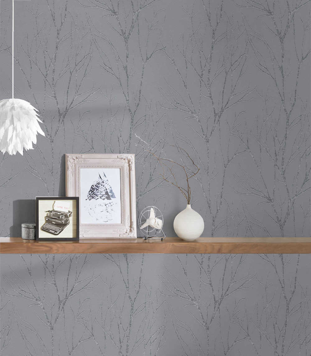 Attractive 2 - Tree Motif botanical wallpaper AS Creation    