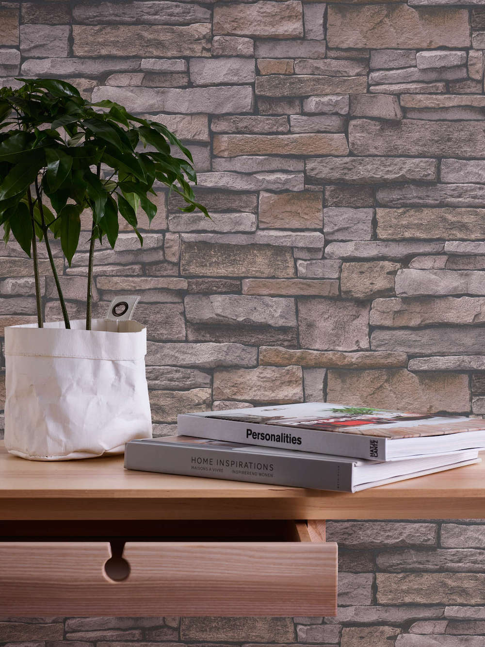 Terra - Stone Wall industrial wallpaper AS Creation    