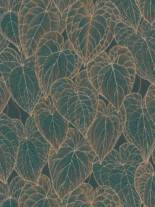 Daniel Hechter 7 - Verdelle botanical wallpaper AS Creation Roll Green 781281