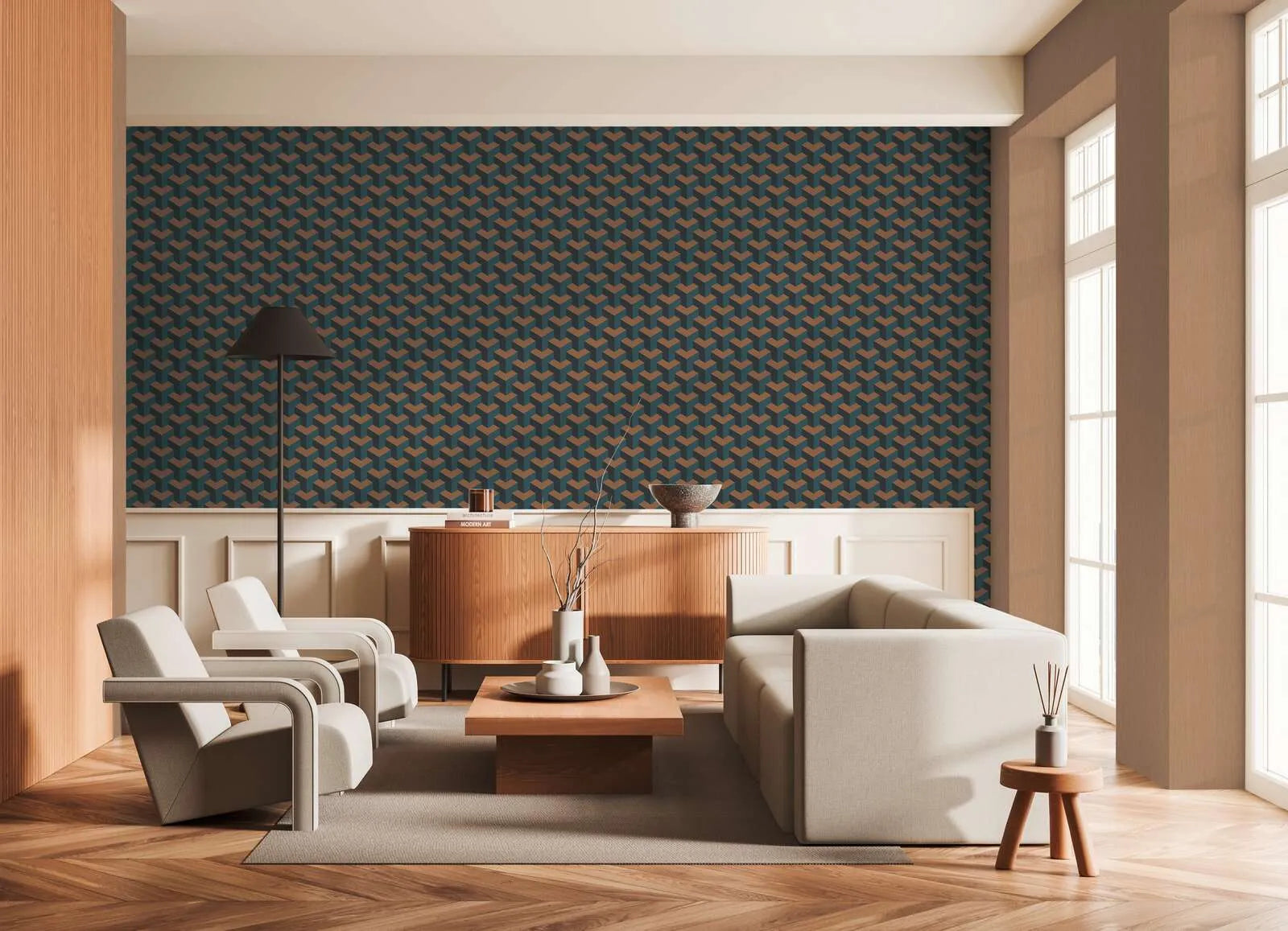 Daniel Hechter 7 - Mirage art deco wallpaper AS Creation