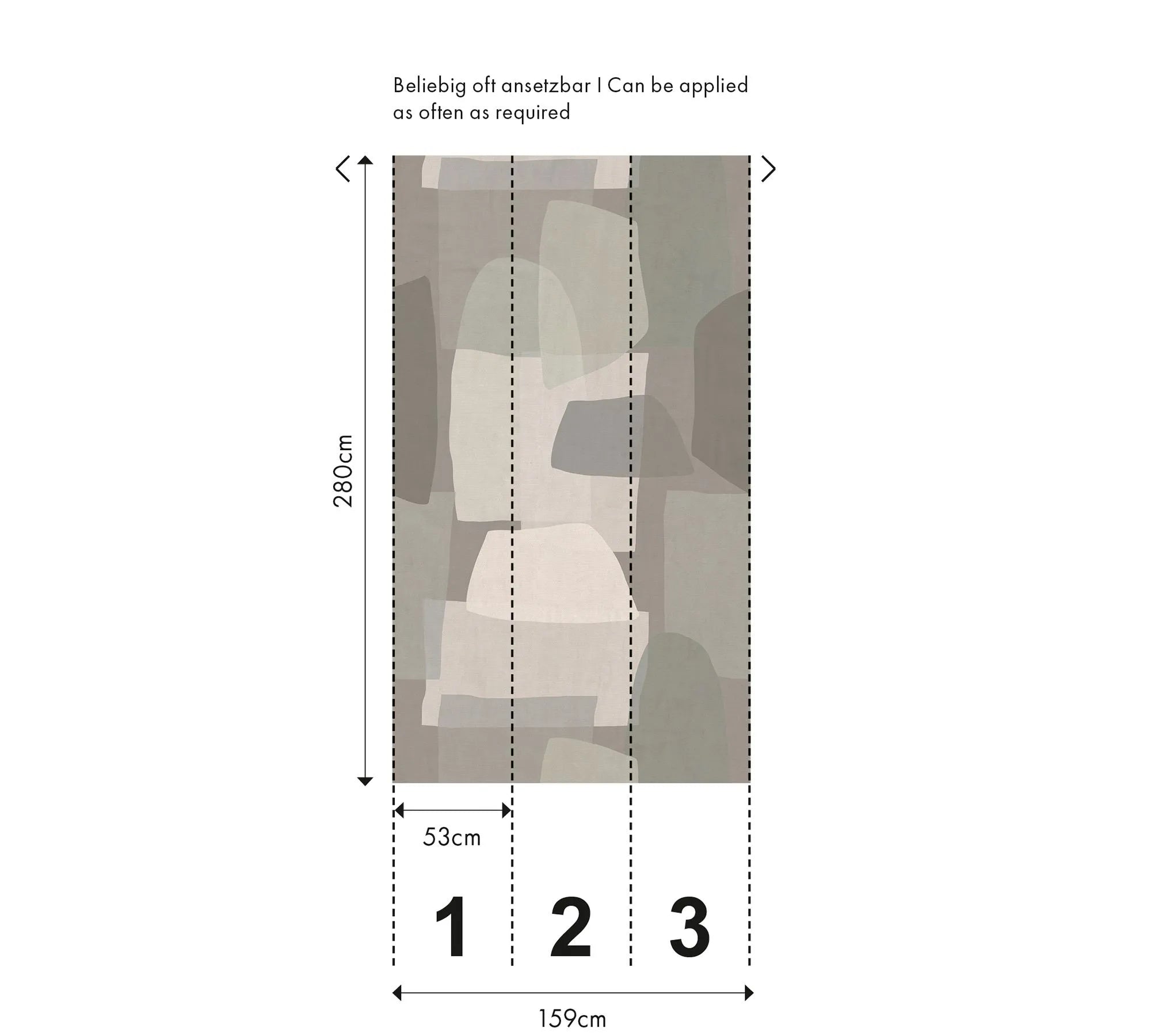 Anna D'Andrea - Tonal Form geometric wallpaper AS Creation