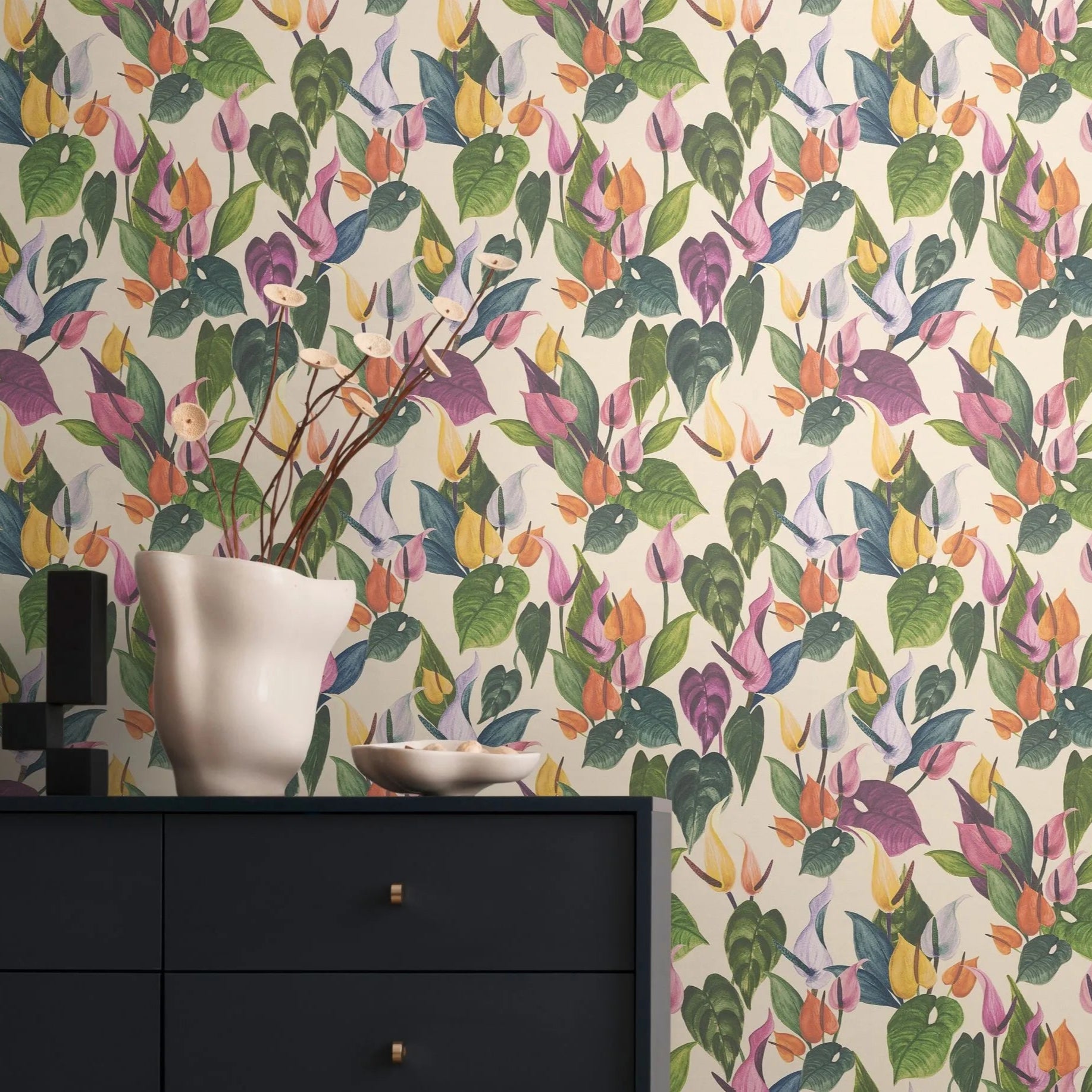 Anna D'Andrea - Botanical Cadence botanical wallpaper AS Creation