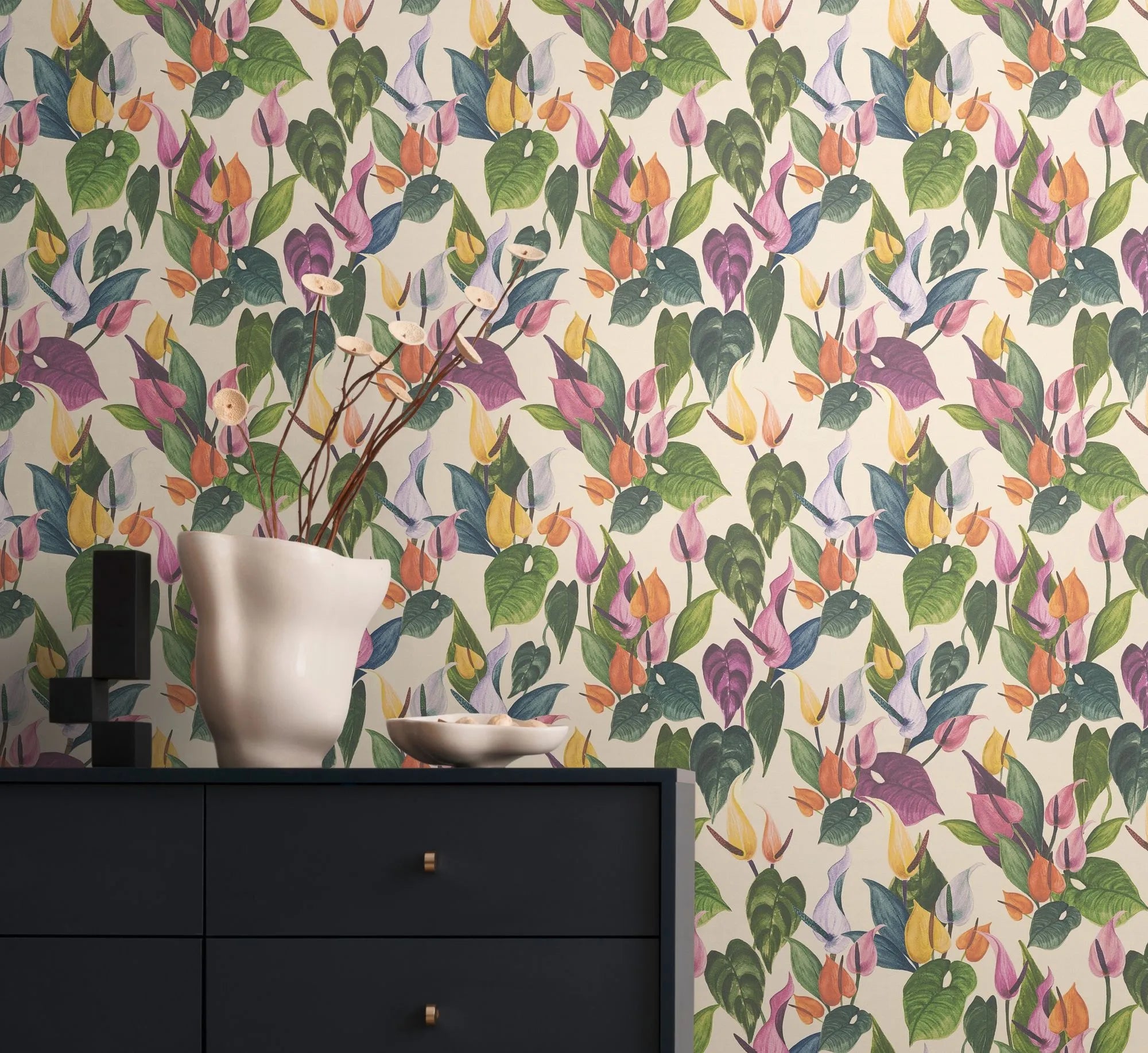Anna D'Andrea - Botanical Cadence botanical wallpaper AS Creation