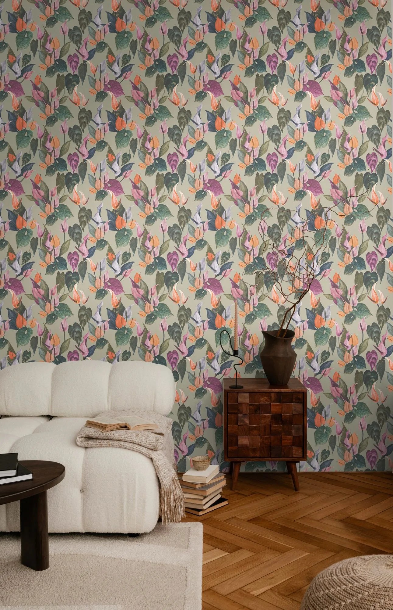 Anna D'Andrea - Botanical Cadence botanical wallpaper AS Creation
