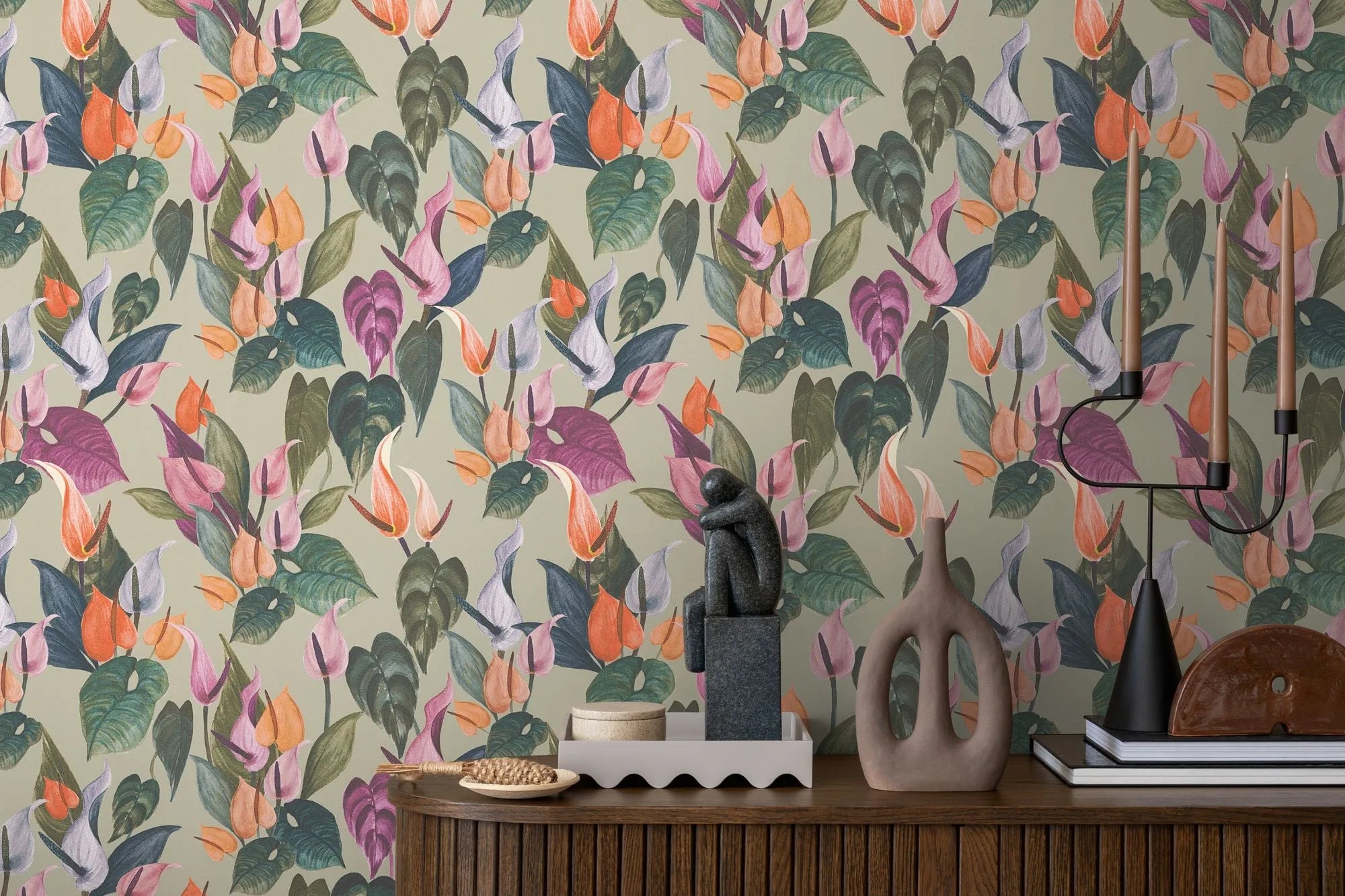 Anna D'Andrea - Botanical Cadence botanical wallpaper AS Creation