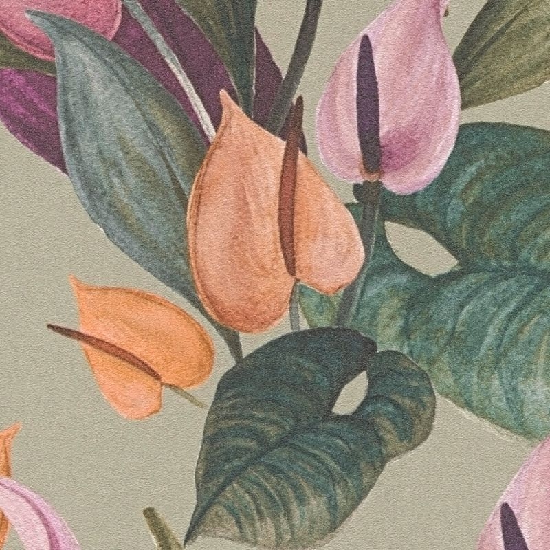 Anna D'Andrea - Botanical Cadence botanical wallpaper AS Creation