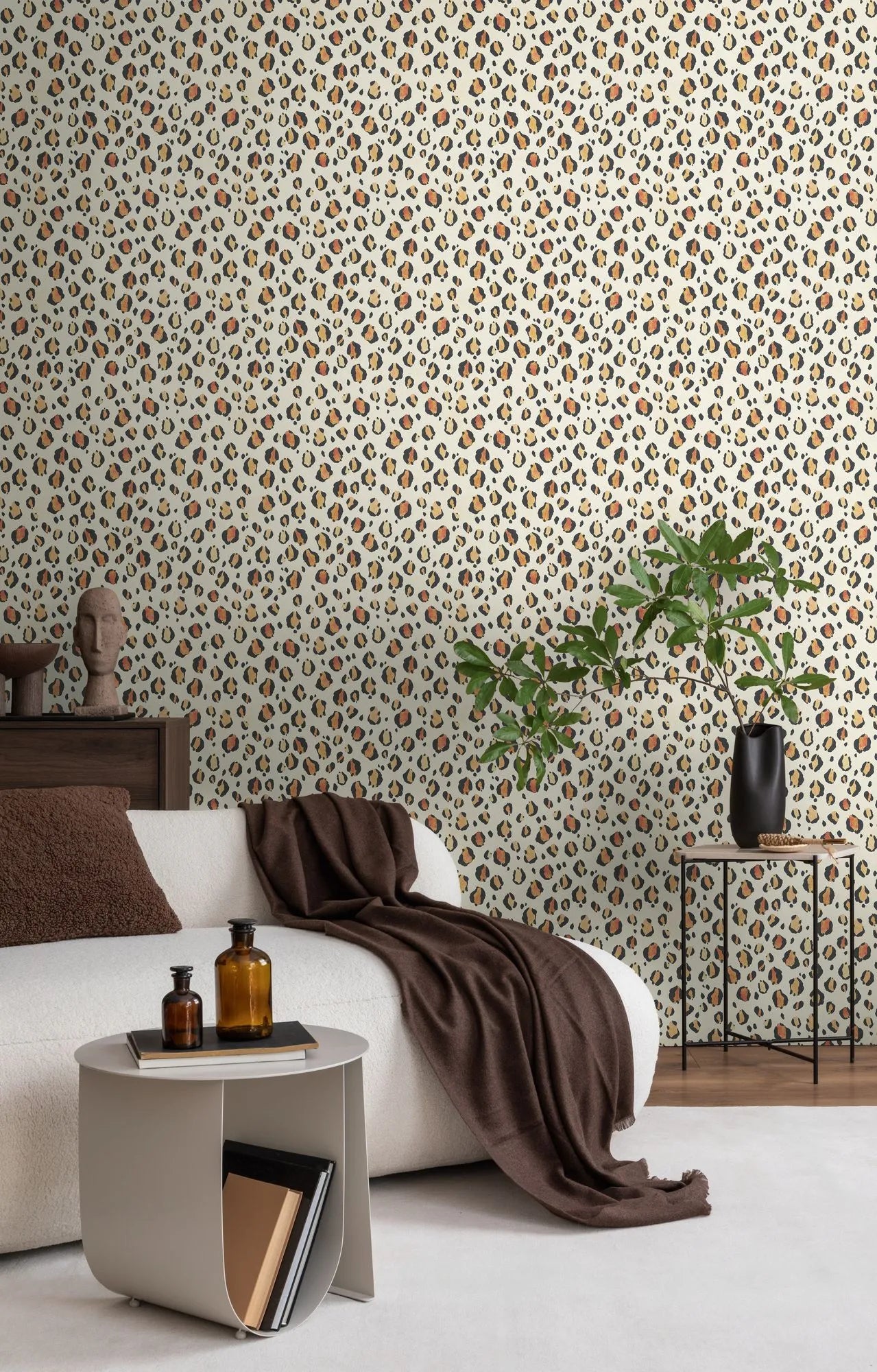 Anna D'Andrea - Leopard Chic bold wallpaper AS Creation