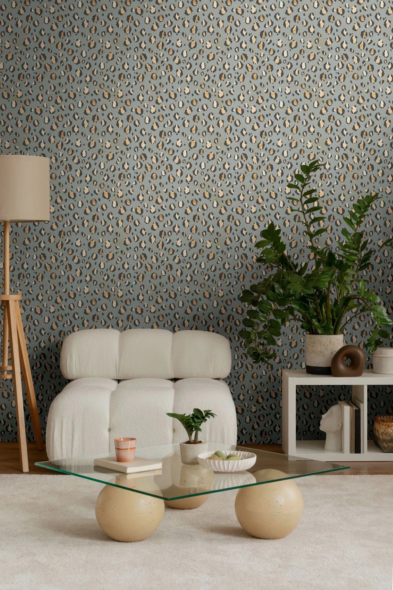 Anna D'Andrea - Leopard Chic bold wallpaper AS Creation