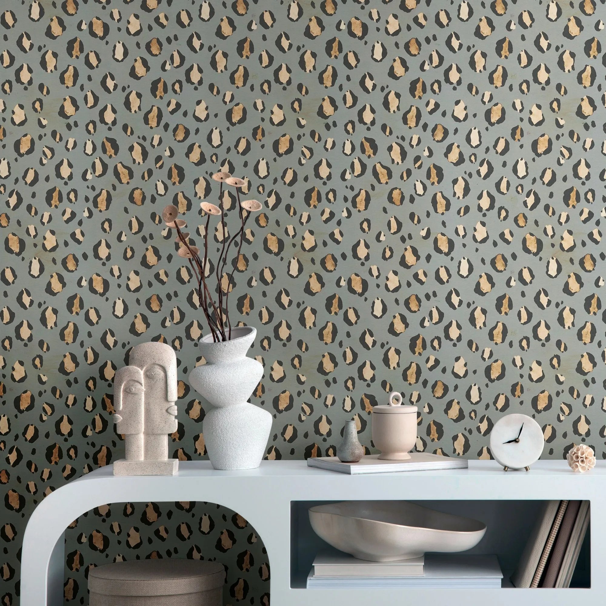 Anna D'Andrea - Leopard Chic bold wallpaper AS Creation