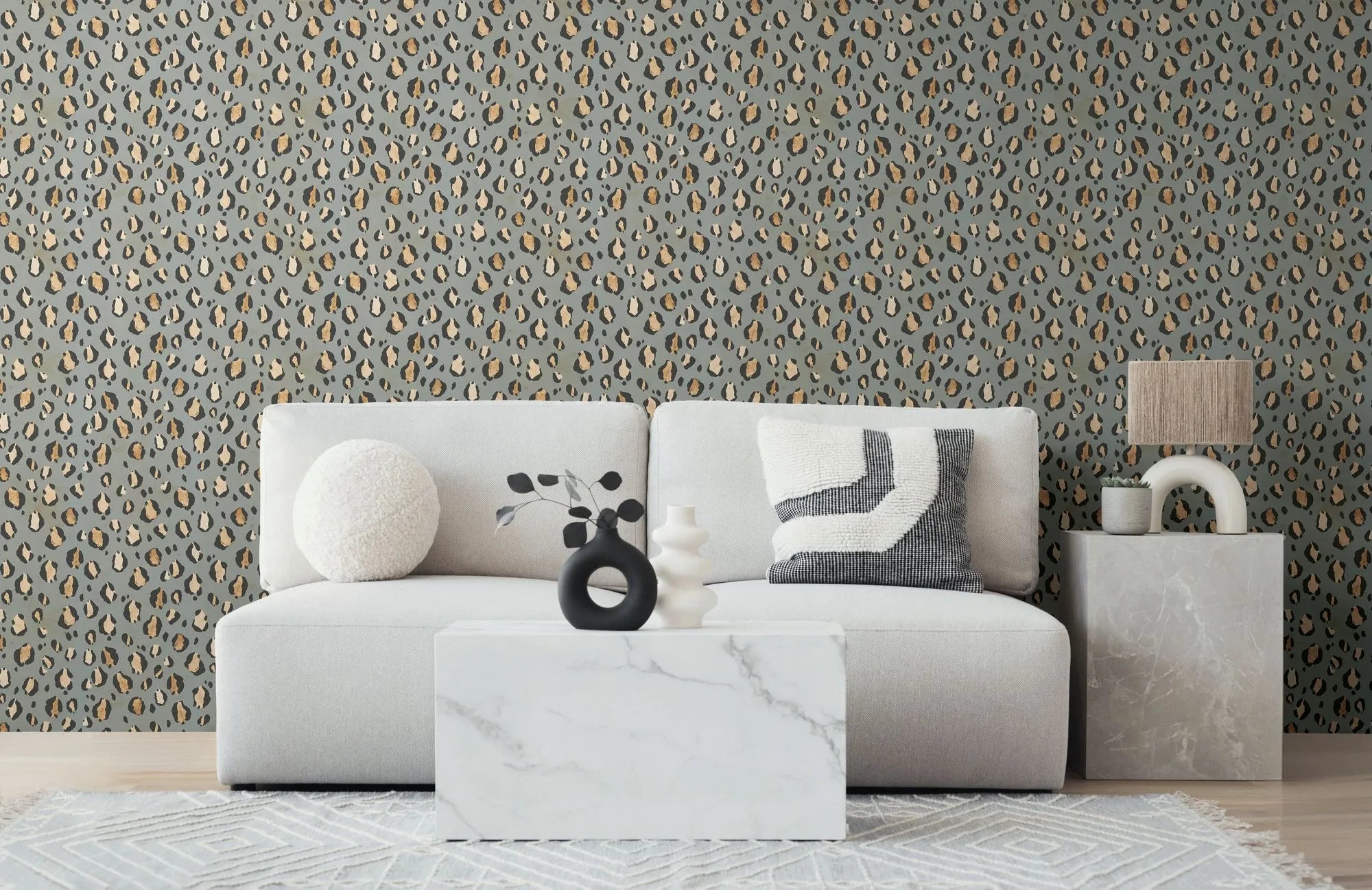 Anna D'Andrea - Leopard Chic bold wallpaper AS Creation