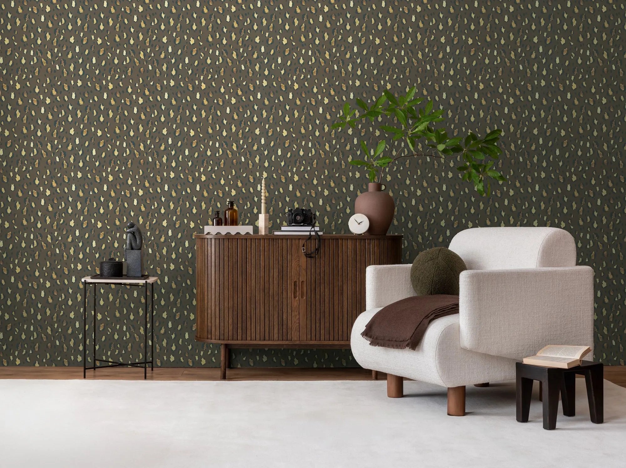Anna D'Andrea - Leopard Chic bold wallpaper AS Creation