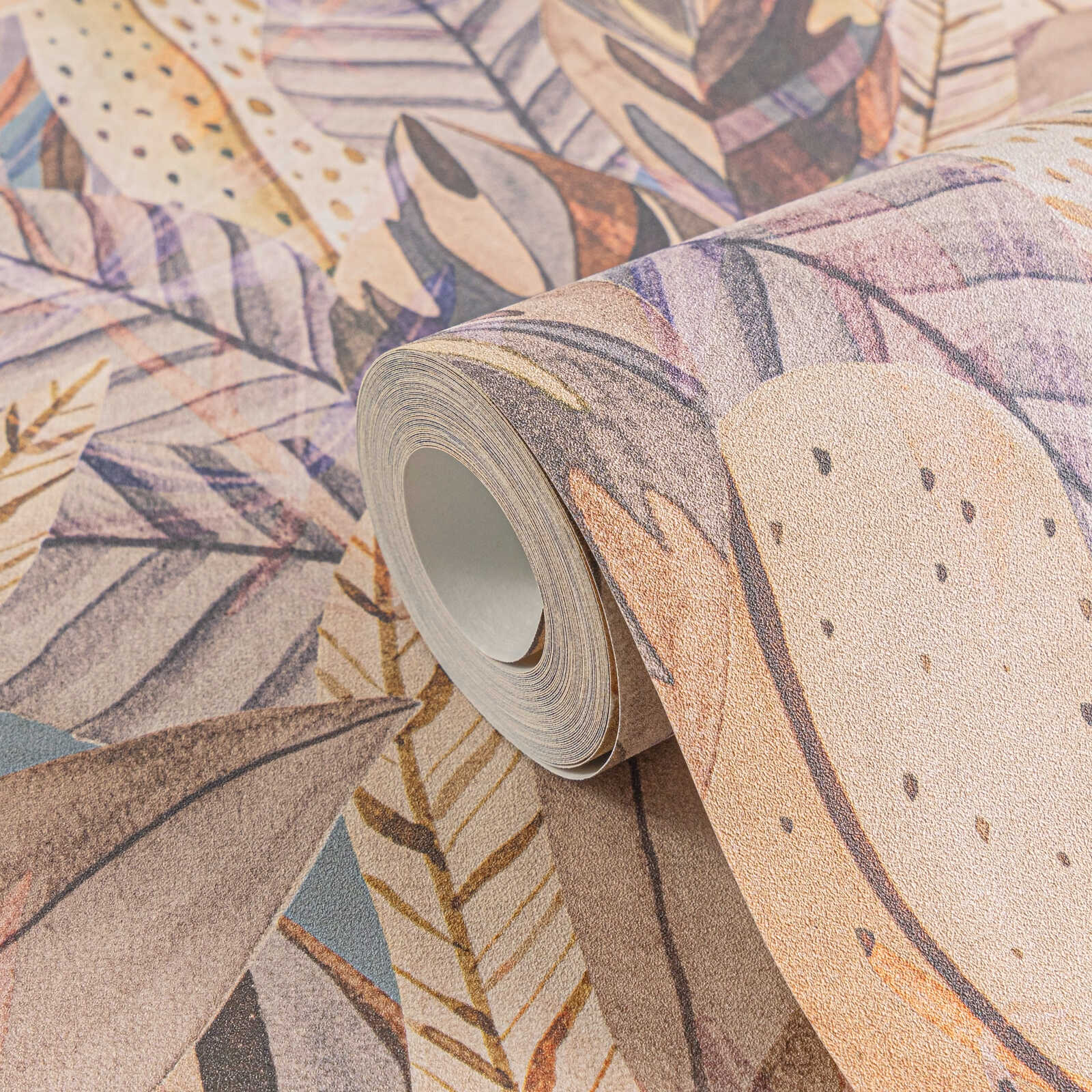 Anna D'Andrea - Golden Canopy botanical wallpaper AS Creation