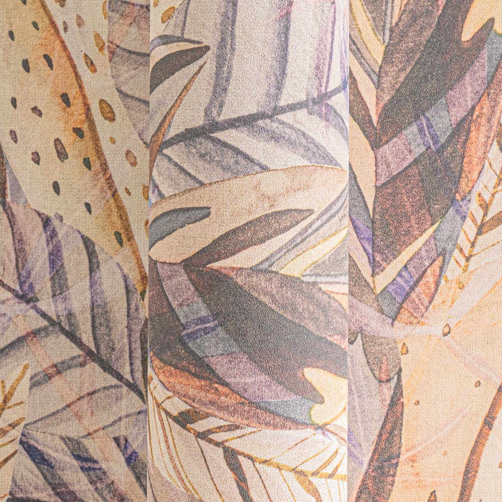Anna D'Andrea - Golden Canopy botanical wallpaper AS Creation