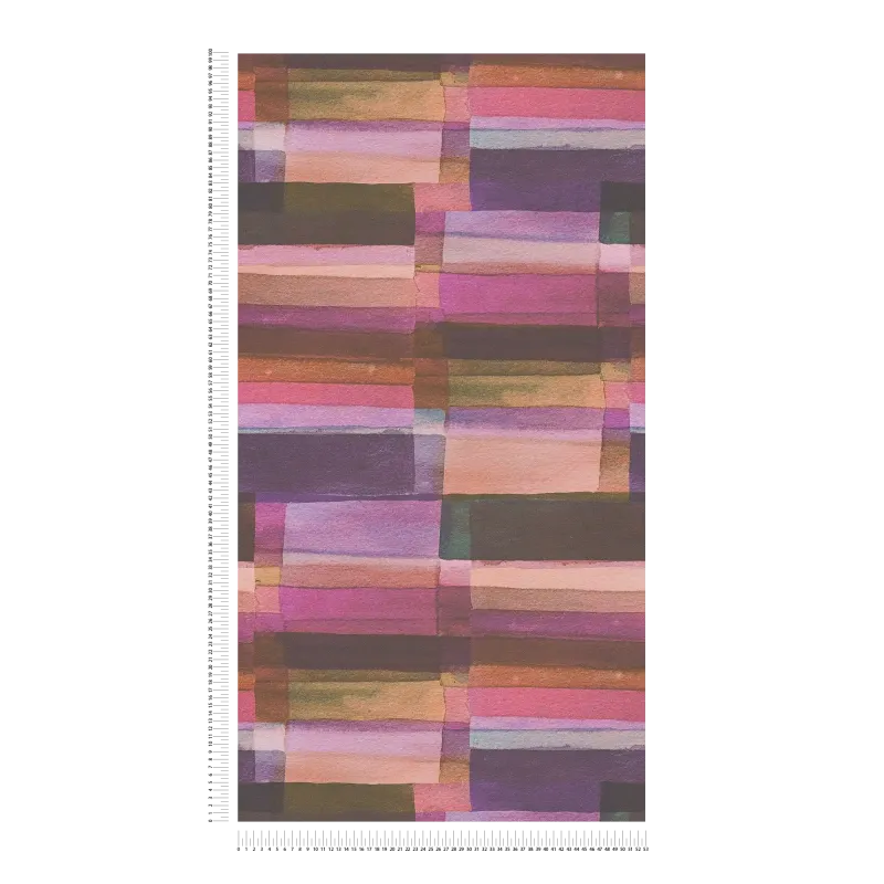 Anna D'Andrea - Painter’s Grid geometric wallpaper AS Creation