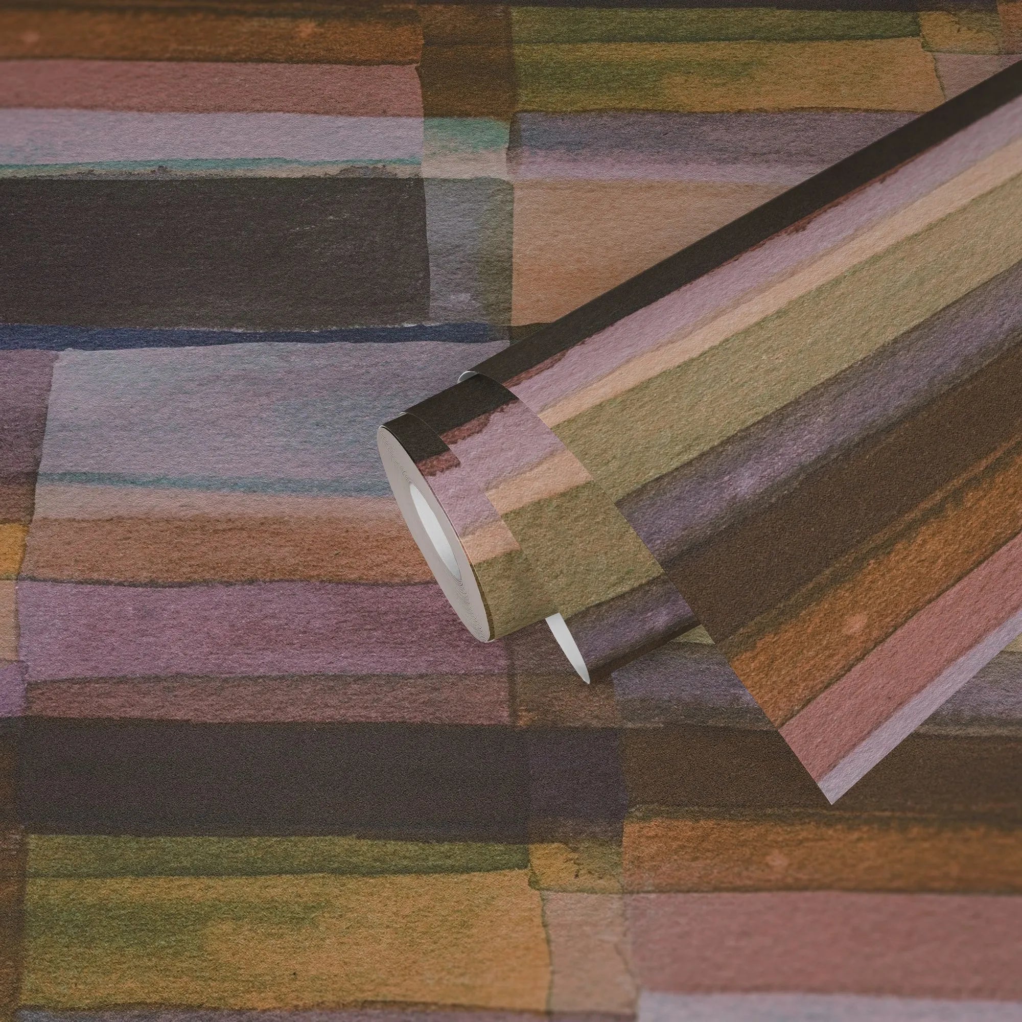 Anna D'Andrea - Painter’s Grid geometric wallpaper AS Creation