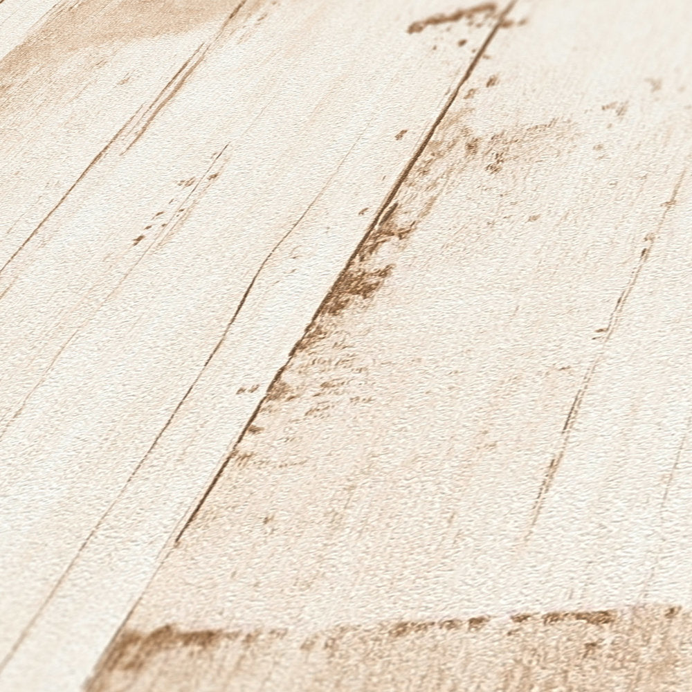 Natural Living - Old Wood Planks industrial wallpaper AS Creation    