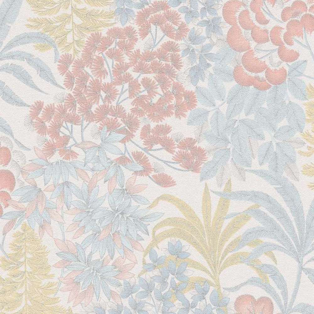 Metropolitan Stories 3 - Magic Garden botanical wallpaper AS Creation Roll Blue  391281