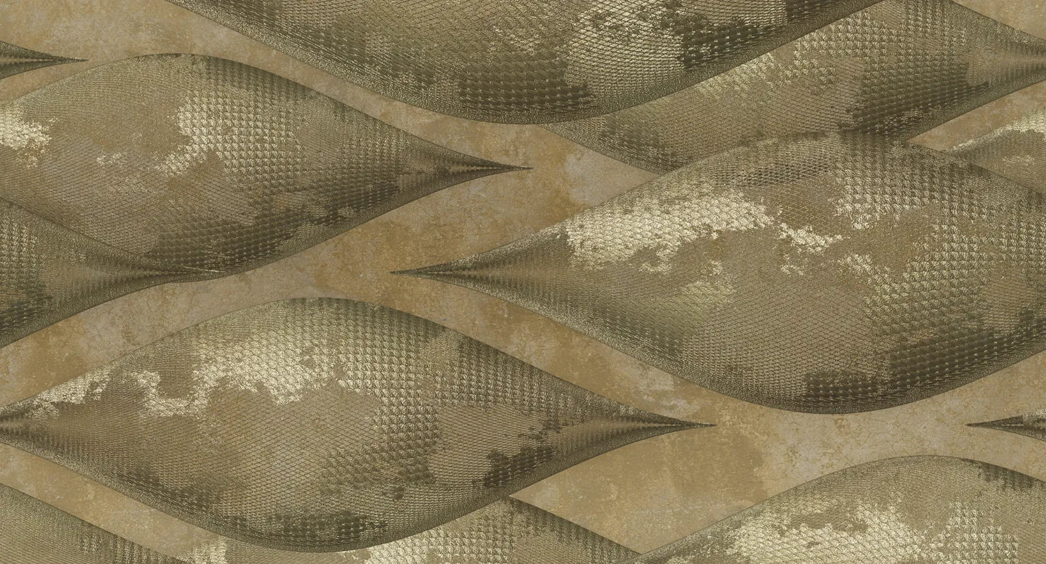 Dusk - Golden Horizon digital print Muance Gold MU14061