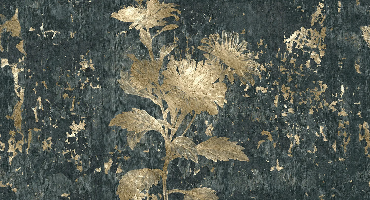 Amber - Mystic digital print Muance Black MU15030